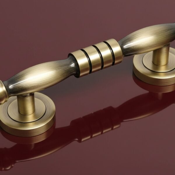 HANDLE BRASS 1021 FANCY ANTQ 8 INCH (B7010)