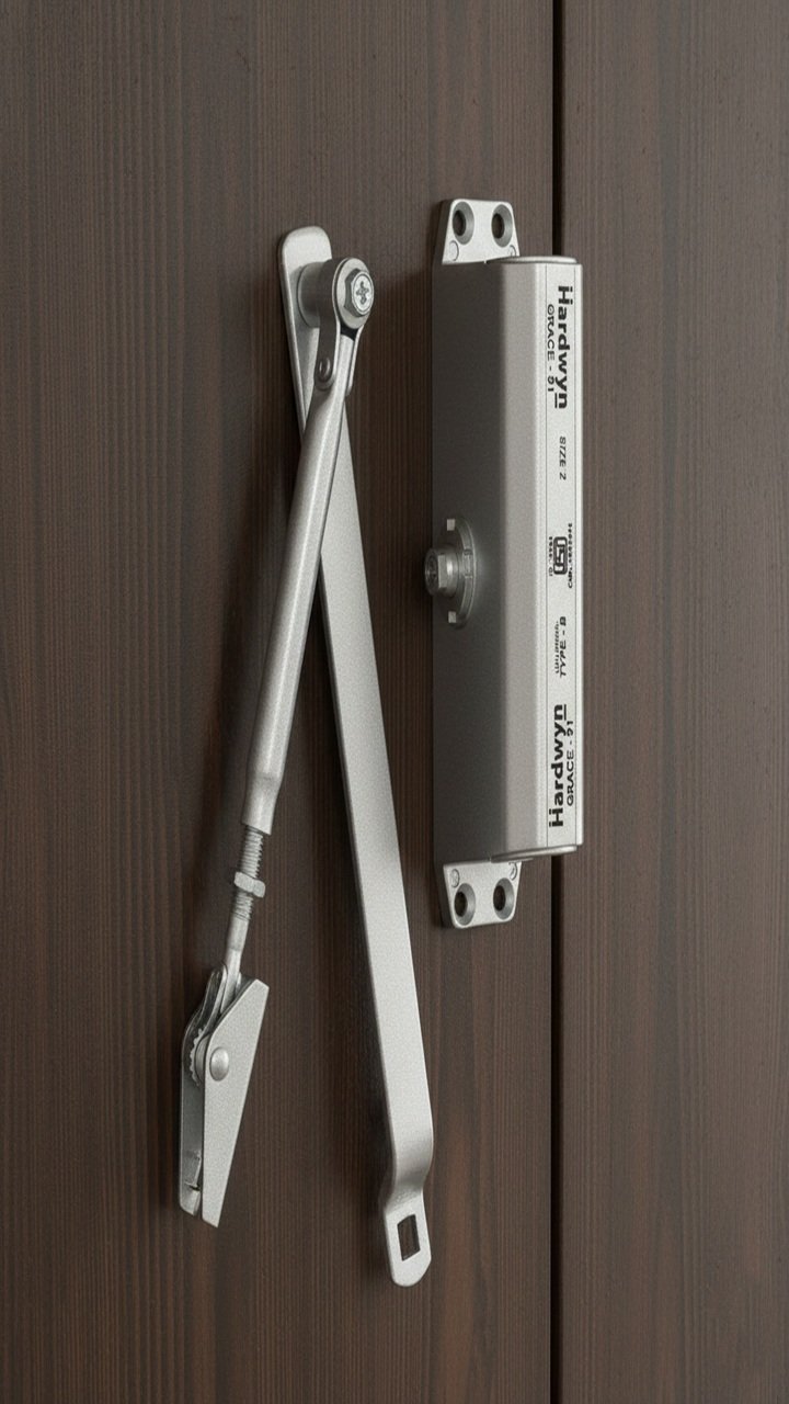 d1192 DOOR CLOSER GRACE 91 ALUM (D1192) - Image 1