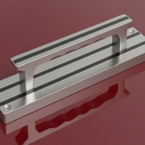 HANDLE WHITE METAL 101 8 INCH NS (H3665)