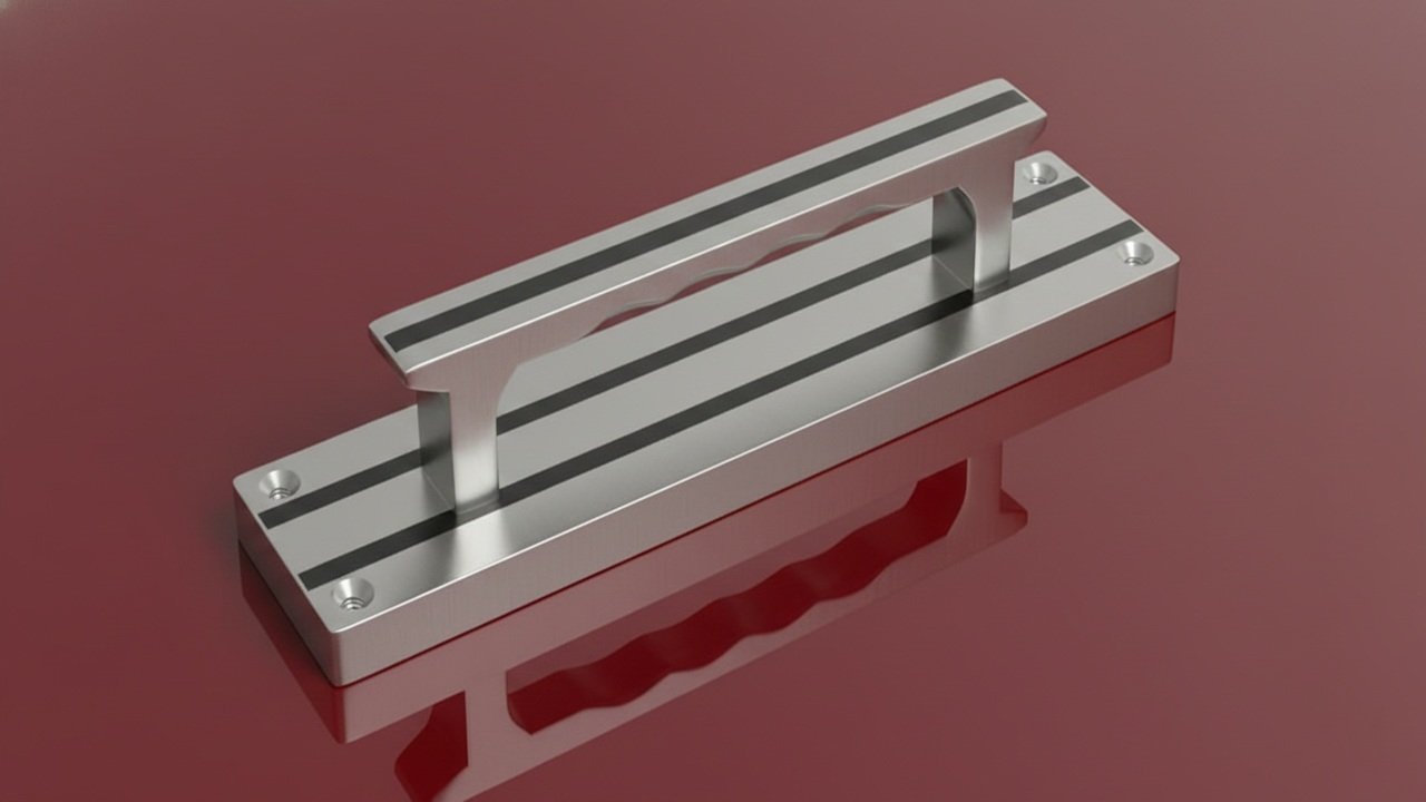 h3665 HANDLE WHITE METAL 101 8 INCH NS (H3665) - Image 1