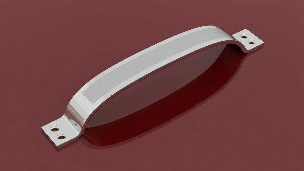 h3750 HANDLE SS PRATEEK C TYPE 8 INCH (H3750) - Image 1