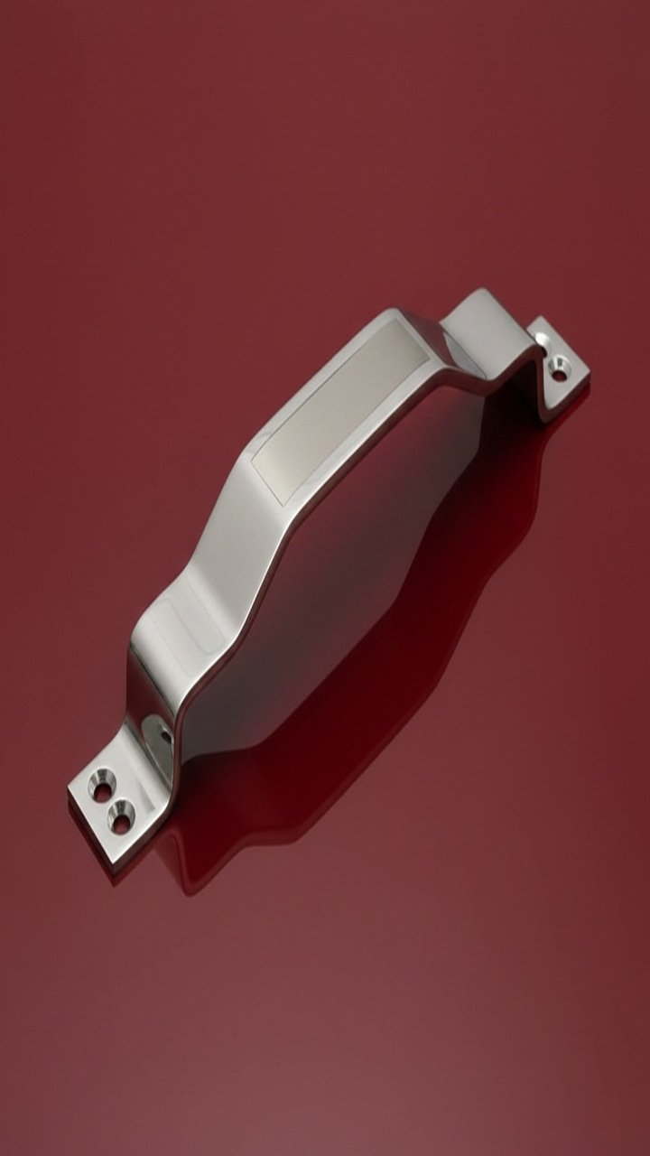 h3755 HANDLE SS PRATEEK CURVE 8 INCH (H3755) - Image 1