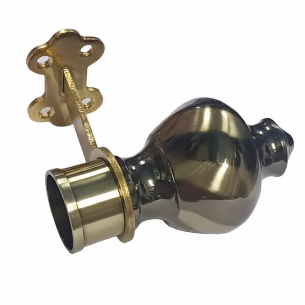 CURTAIN BRACKET WONDER BRS ATQ GOLD (YC1623)