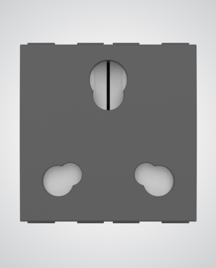 S. No. 2764YG7961 SOCKET AA2031 UNIV 6&16A - GR 2M (YG7961) - Image 1