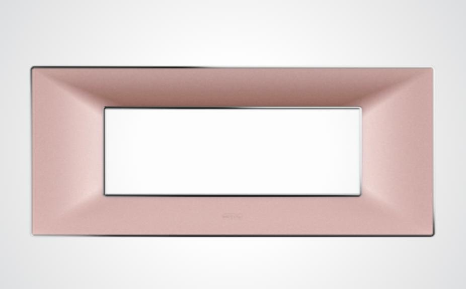S. No. 2846yg7881 PLATE WAVIO ROSE GOLD (MET)-6M (YG7881) - Image 1