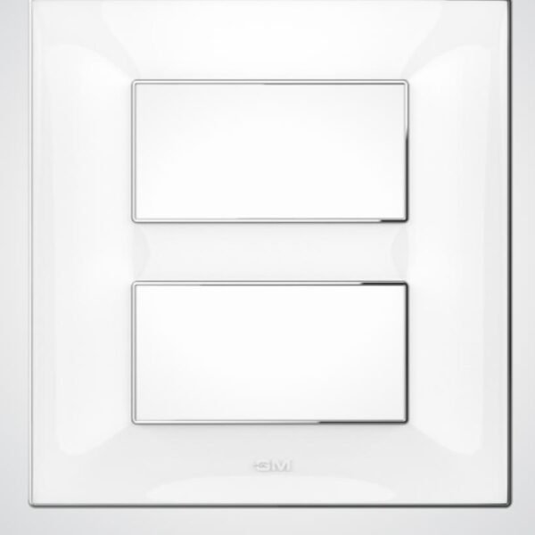 PLATE WAVIO SPAR. WHITE (GLOSSY) -8M (YG8193)