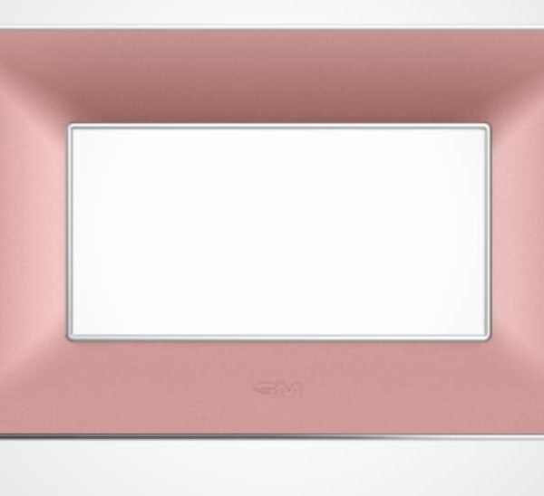 PLATE WAVIO ROSE GOLD (MET)-4M (YG8335)