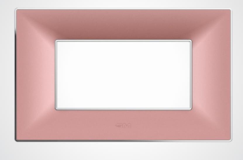 S. No. 2898yg8335 PLATE WAVIO ROSE GOLD (MET)-4M (YG8335) - Image 1