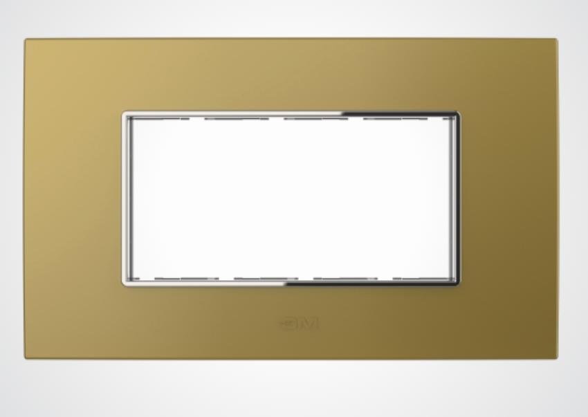 S. No. 2902yg7903 PLATE CASA VIVA HAWANA GOLD (METALIK)-4M (YG7903) - Image 1