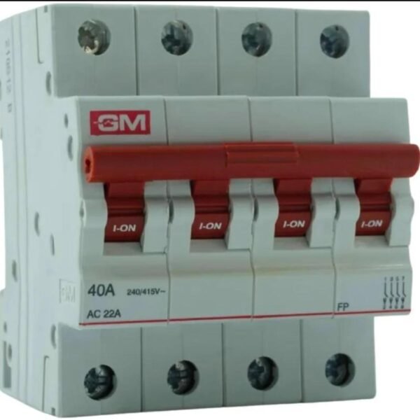 VAULT 4 POLE ISOLATER -40A (YG8126)