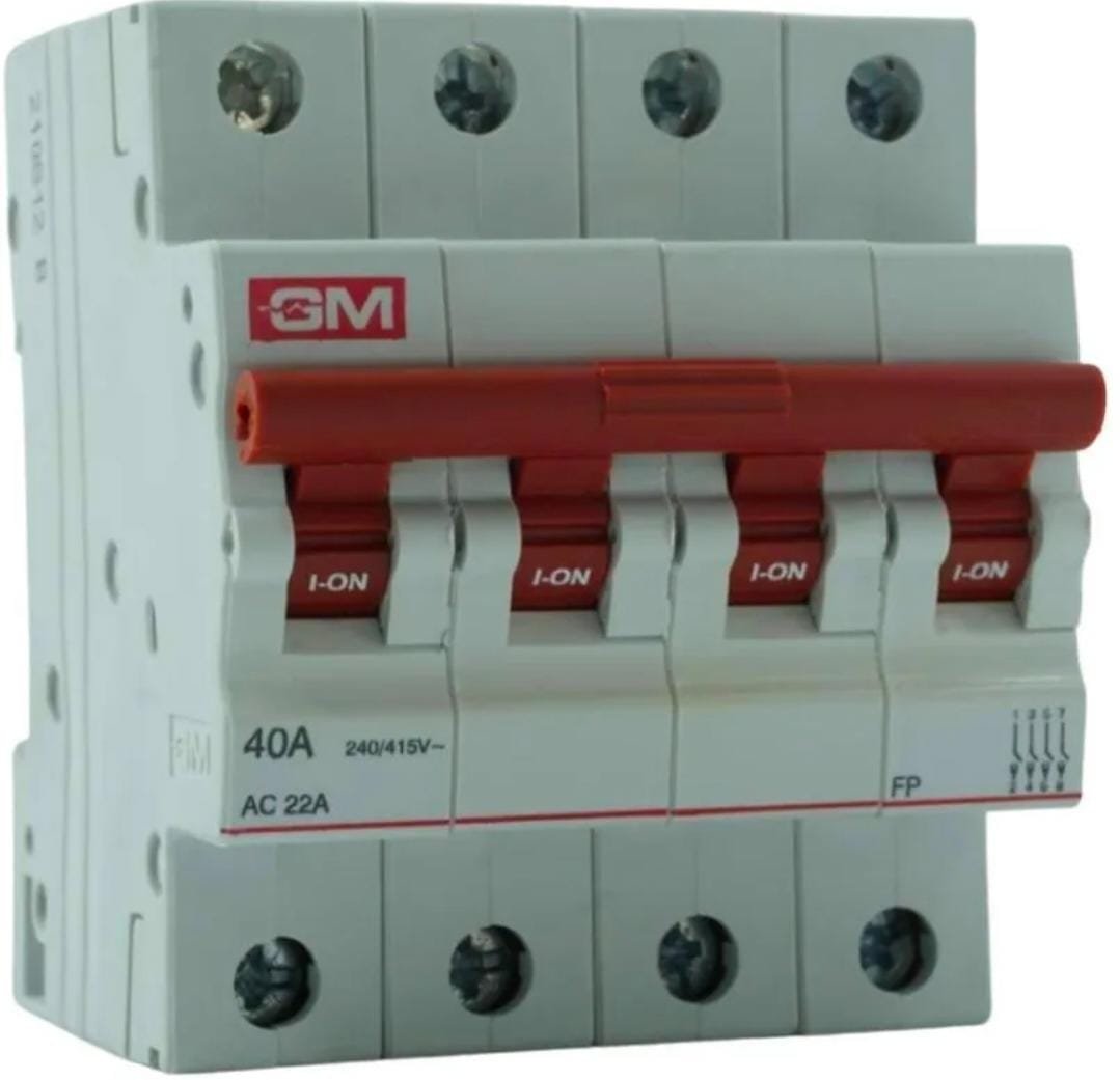 S. No. 2958yg8461 VAULT 4POLE MCB C 40A (YG8461) - Image 1