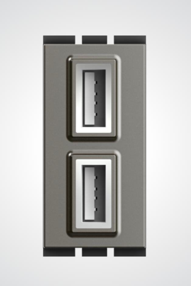 S. No. 3013yg8357 CHARGER AC1167 G10 USB (2 PORT) 1M-GM (YG8357) - Image 1