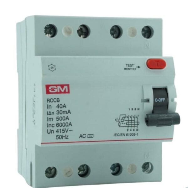 VAULT RCCB 4 POLE 40A (30 MA) (YG8742)