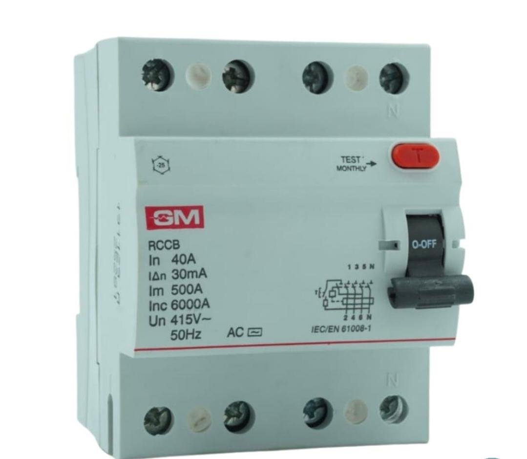 S. No. 3087yg8742 VAULT RCCB 4 POLE 40A (30 MA) (YG8742) - Image 1