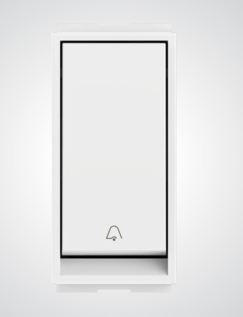S.no.3021YG7689 SWITCH AER9 6A 1434 BELL PUSH GL (YG7689) - Image 1