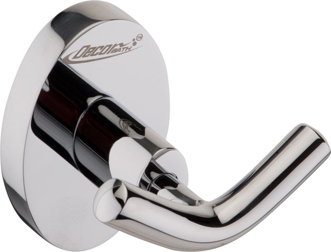 Decor Picasso Robe Hook CP (3) PICASSO ROBE HOOK DOUBLE (YD2643) - Image 1