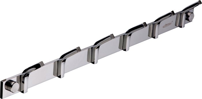 Decor Sleek Khuti Hook 6 Pin CP (1) SLEEK KHUTI HOOK 6PIN (CP) (YD4061) - Image 1