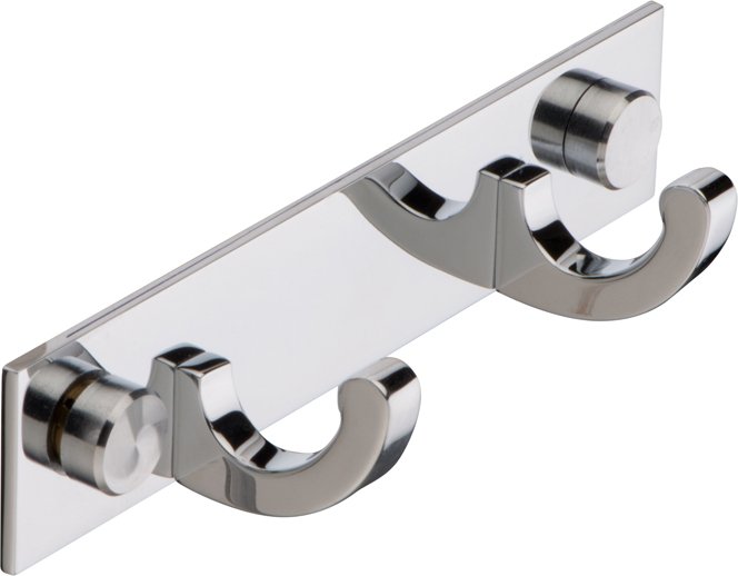 Decor Volga Khuti Hook 2 Pin CP (1) VOLGA KHUTI HOOK 2PIN (CP) (YD4072) - Image 1