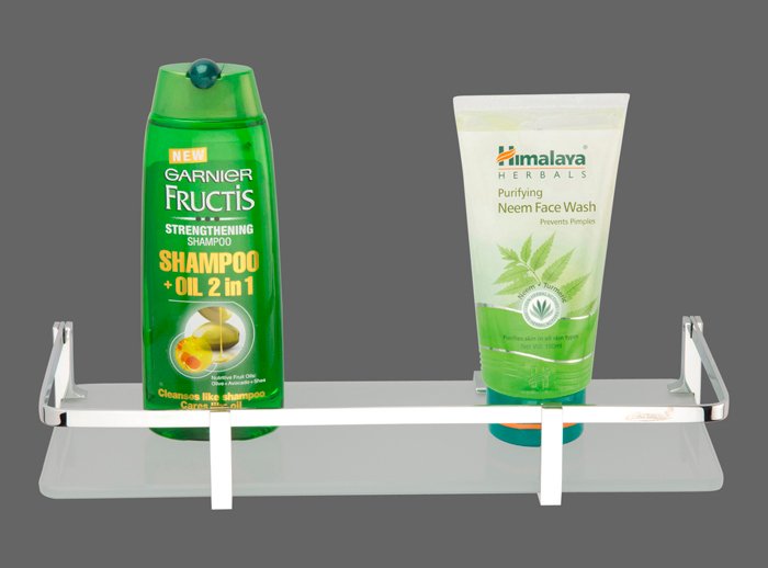 Glass Shelf 12x5 Clear (1) GLASS SHELF GS 062 12X5 (CP) (YD4017) - Image 1