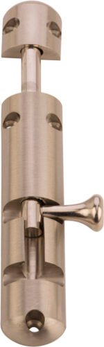 TOWER BOLT BRASS SS CAPSULE 4 INCH (B6140)