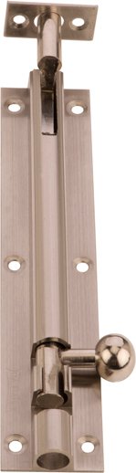 RBP 6x3-8 L (1) TOWER BOLT L BRASS SS MARBLE 6X3/8 (B2655) - Image 1