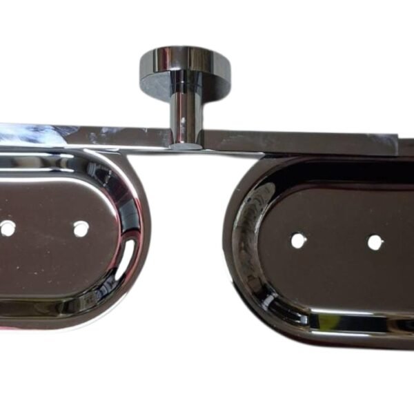 PICASSO DUAL BRASS SOAP DISH (YD2652)