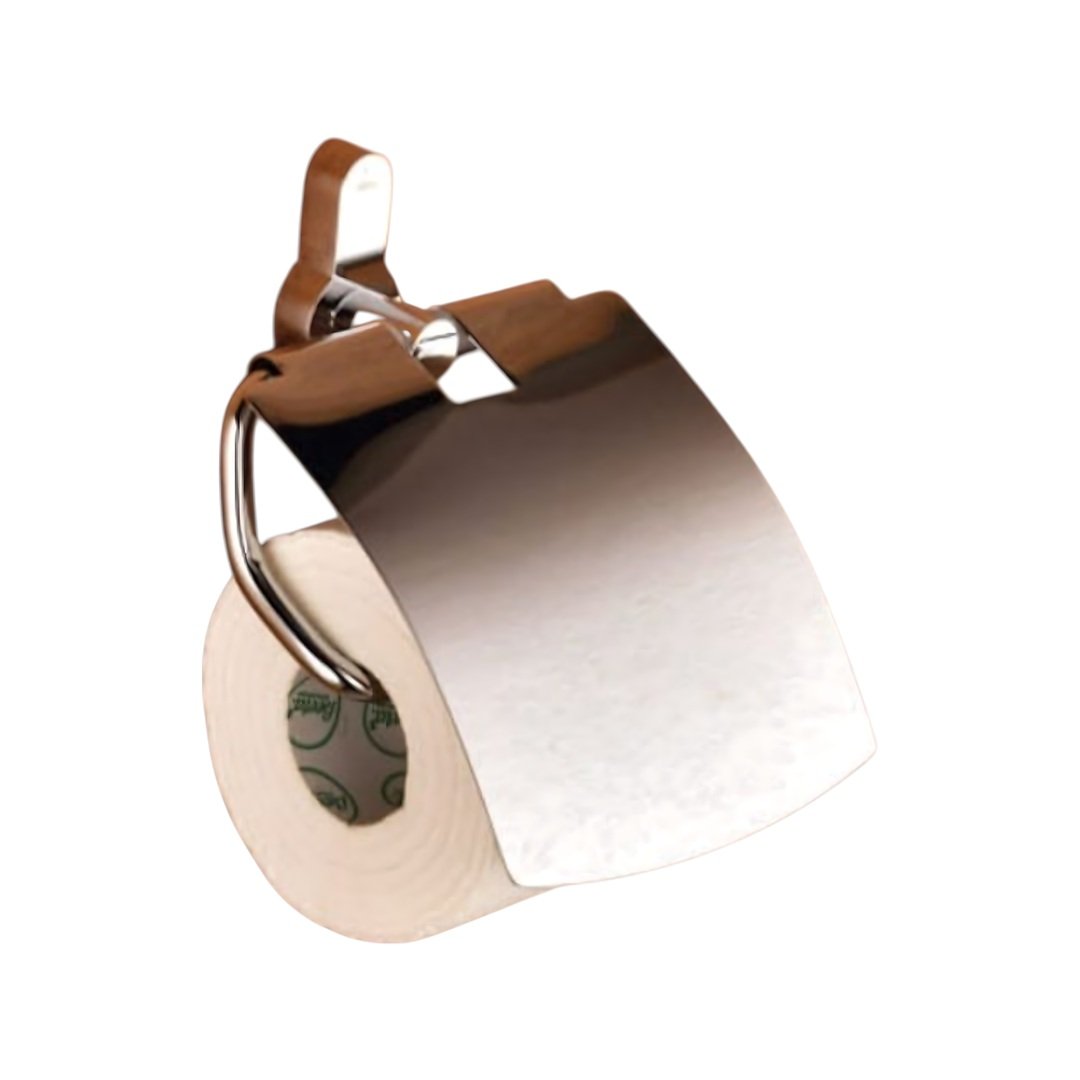 YD4173 DAISY PAPAER HOLDER WITH LID CP (YD4173) - Image 1