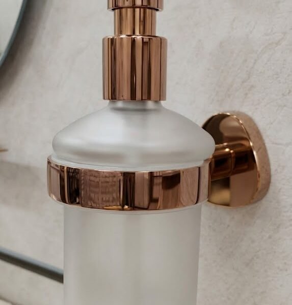 VENICE LIQUID SOAP DISPENCER R.GOLD (YS0019)