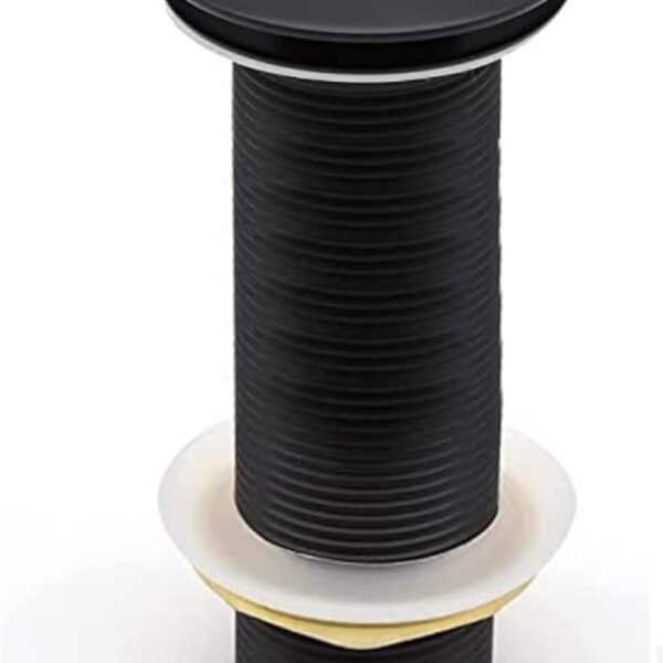 POPUP WSPH-834 7 INCH  WASTE CUPLING PVD BLK (YS0148)