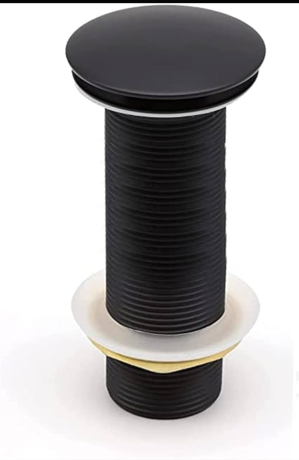 YS0148 POPUP WSPH-834 7 INCH WASTE CUPLING PVD BLK (YS0148) - Image 1