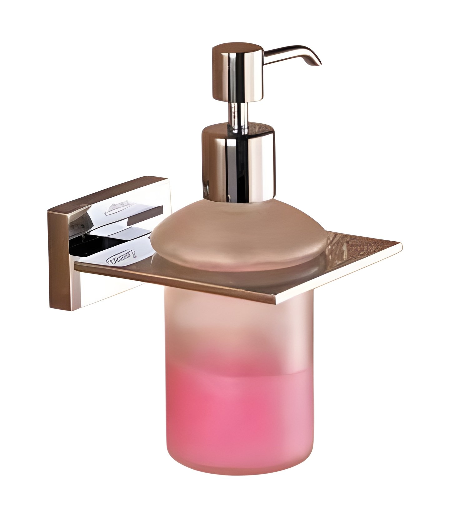 yd2538 TANGENT LIQUID SOAP DISPENCER (CP) (YD2538) - Image 1