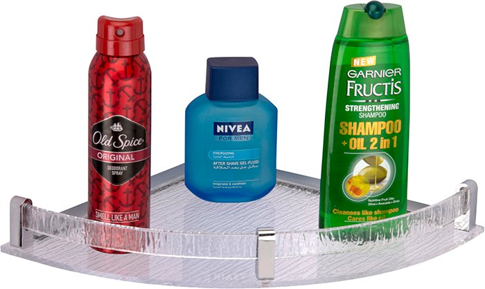 Euro B-801 10x10 Corner Texture Clear (1) CORNER B-801 10X10 CLEAR (TMP12408) - Image 1