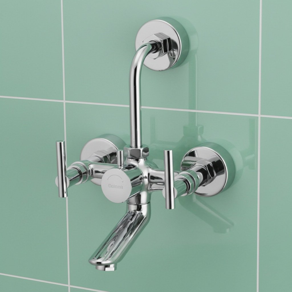 yp1004 AGATE 2IN1 WALL MIXER(YP1004) - Image 1