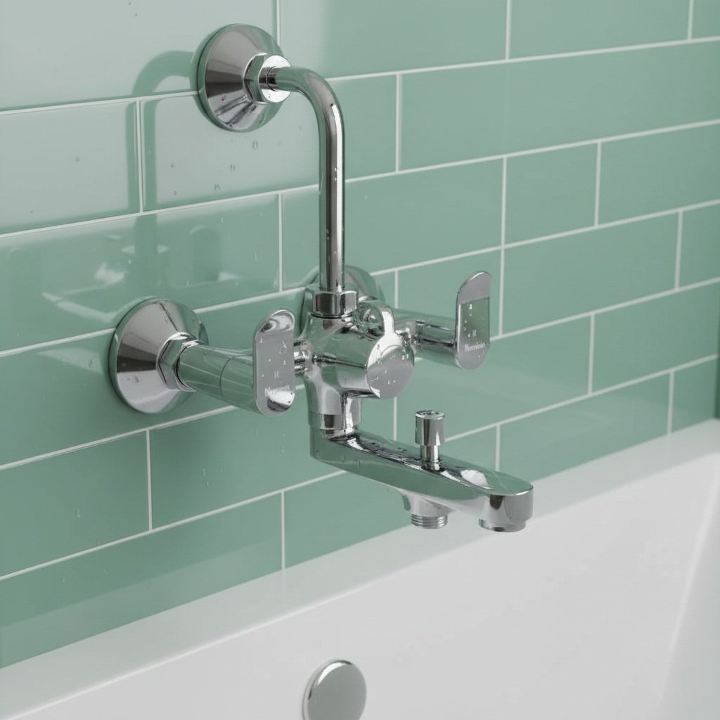 yp4202 ALPHA 3IN1 WALL MIXER(YP4202) - Image 1