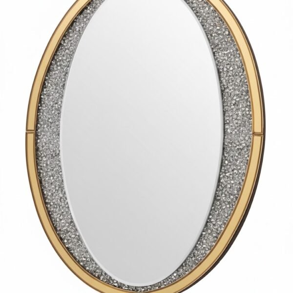 FAROOK OVAL FANCY 24X18 MIRROR(YF1113)