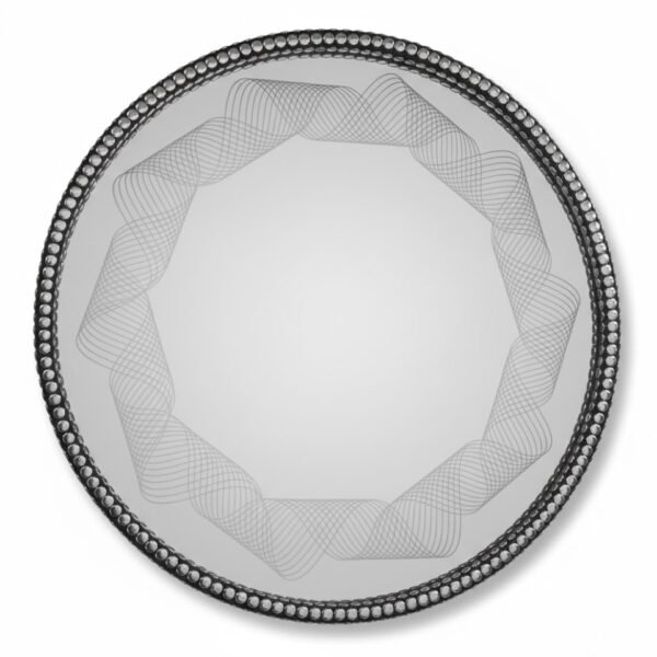 FAROOK ROUND FANCY 24X24 MIRROR(YF1119)