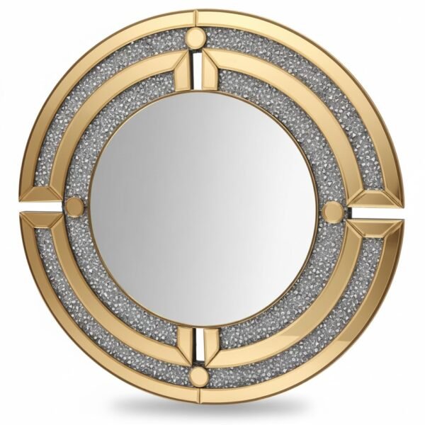 FAROOK ROUND FANCY 24X24(5) MIRROR(YF1118)